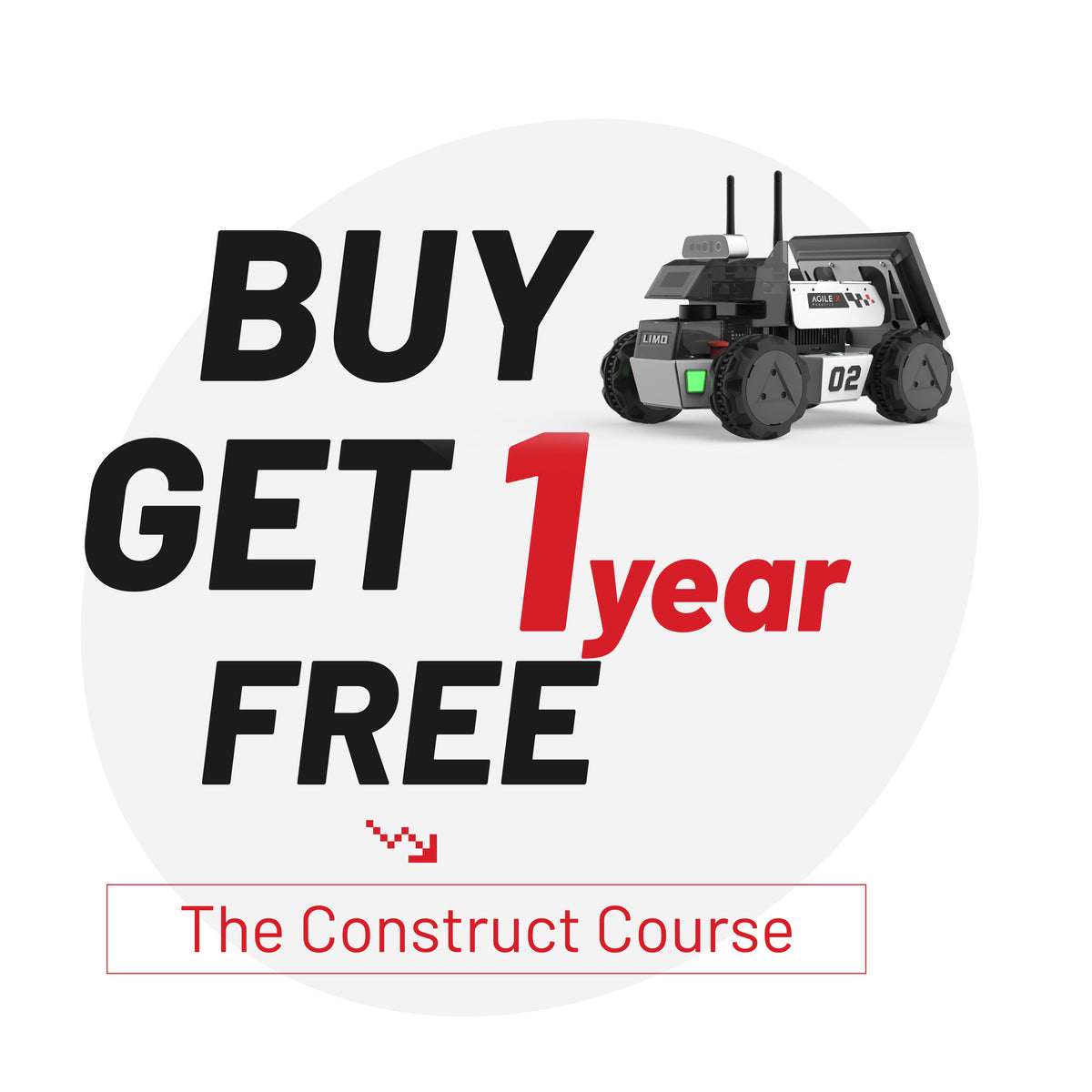 Limo Pro Test Course ROS2 COURSE
