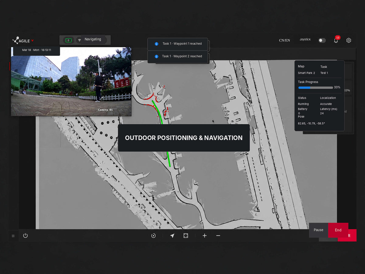 Reliable Navigation in Dynamic Facilities